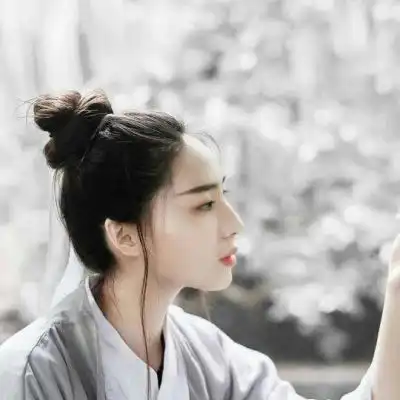 唯美古风头像女生真人意境超好看的古风头像