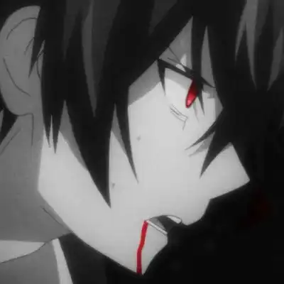 丧系动漫风格头像不是人