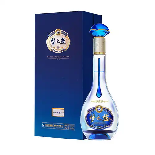 度洋河蓝色梦想梦之蓝m3水晶版商超550ml