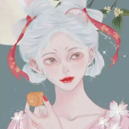 中秋节可用的仙女儿头像