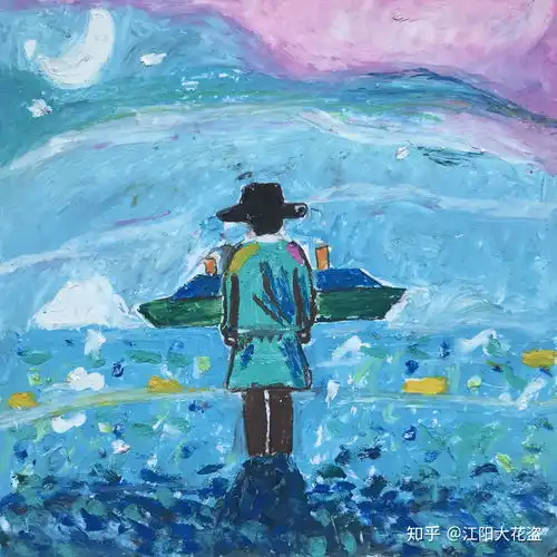 头像女生油画棒吧系列图