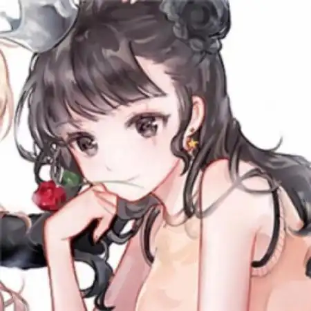 绿色系闺蜜头像一对动漫