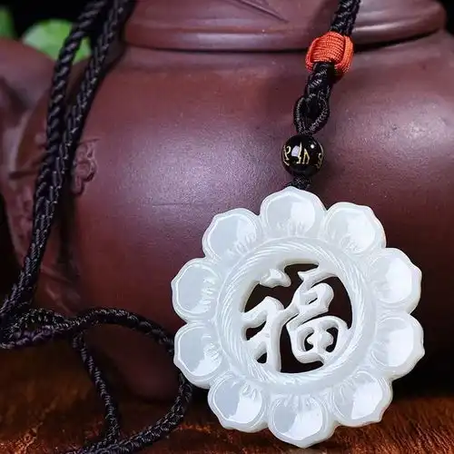 和田玉福字挂件批发商价格及货源详情,附厂家图片评价