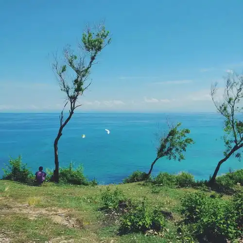 summer街头的印尼人