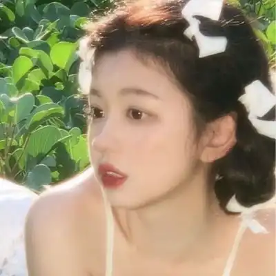 仙气森系女生头像纱裙