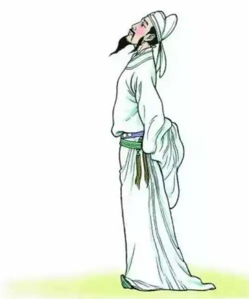 唐代诗人李白简笔画