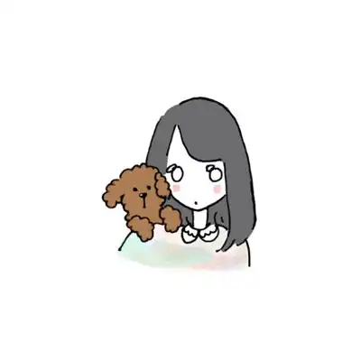 头像小清新可爱女生卡通