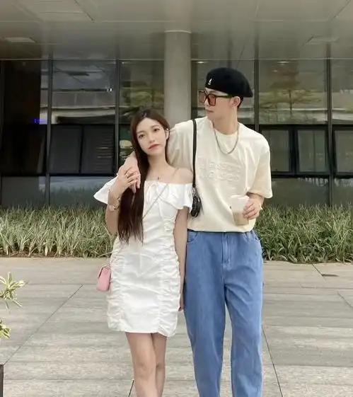 10套年轻男女们都喜欢的情侣穿搭好看的情侣装夏季