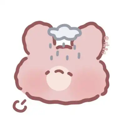 林鲸落可爱表情包头像.