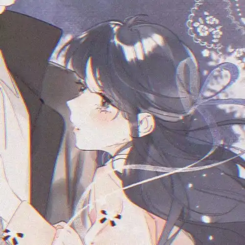 情侣头像让我给你披上婚纱