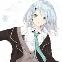 带着发夹的漫画头像带发夹的动漫女生头像