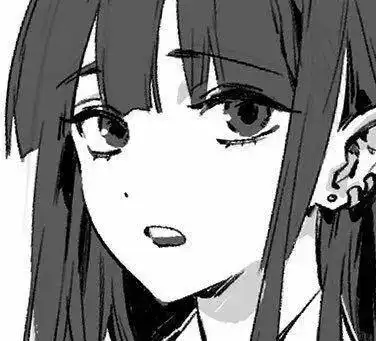 头像黑色系高级感动漫女