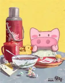 可爱的猪的图片,不是真的