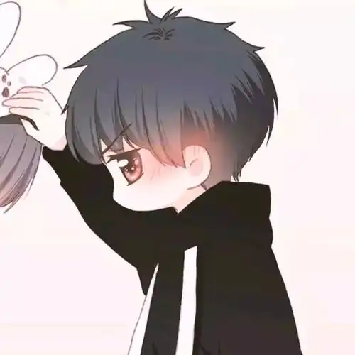 情侣头像我会一直在你身边