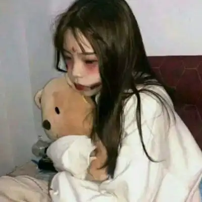 侧面头像女生漂亮长发半侧面女生头像图片