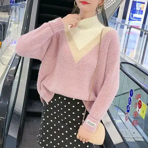 气质毛衣了解下,轻松穿出气质温暖感