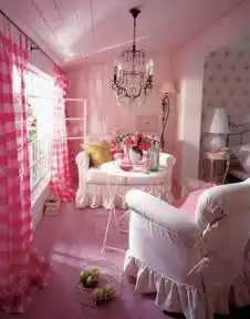 粉嫩色系梦幻家居图