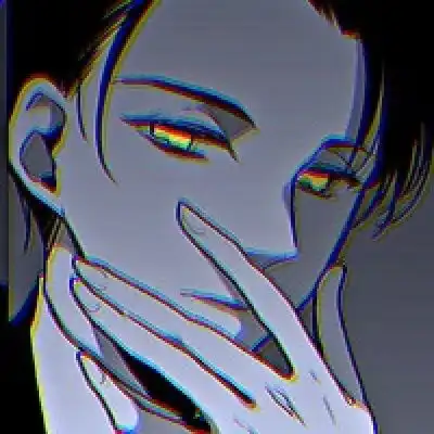 丧系头像男生图片动漫男