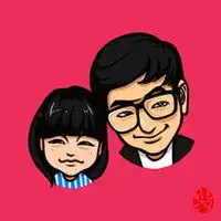 爸爸女儿亲子卡通头像微信头像图片大全