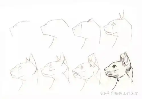 50个猫的画法,人人都能学会的简笔画