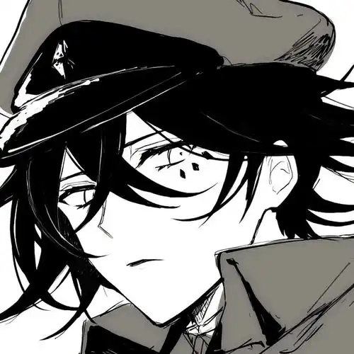 高级感男生头像动漫黑色