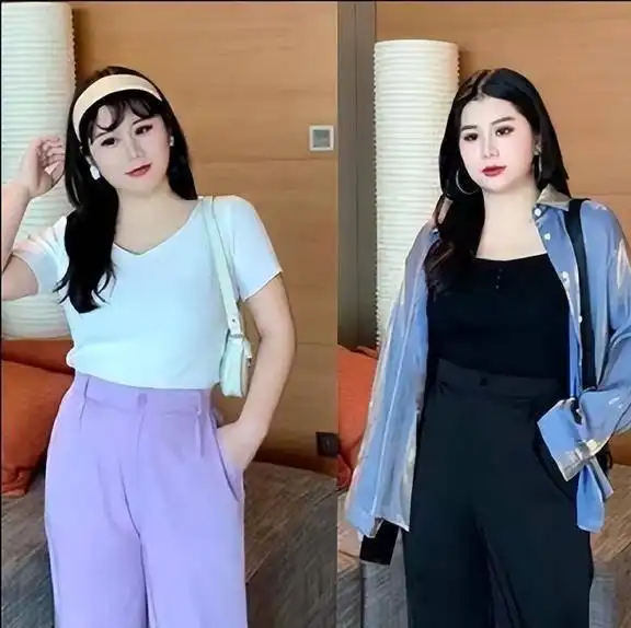 性感不是原罪大胸肥臀就穿紧身衣显高裤,3种搭配告别艳俗