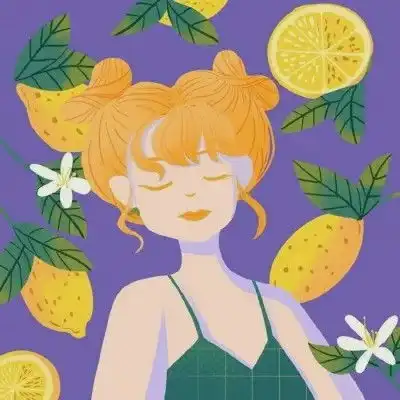 动漫头像把快乐炼成泪水