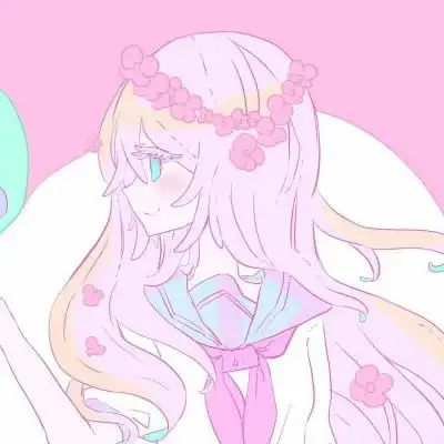粉色系女生头像动漫萌二次元少女心头像系列