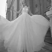 白色婚纱卡通情侣头像女生微信头像图片大全