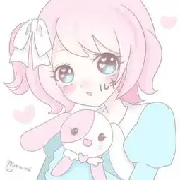 不想离开你大眼萌妹子卡通头像