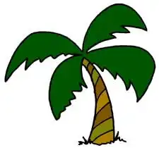 photoshop画卡通为大树添加积雪