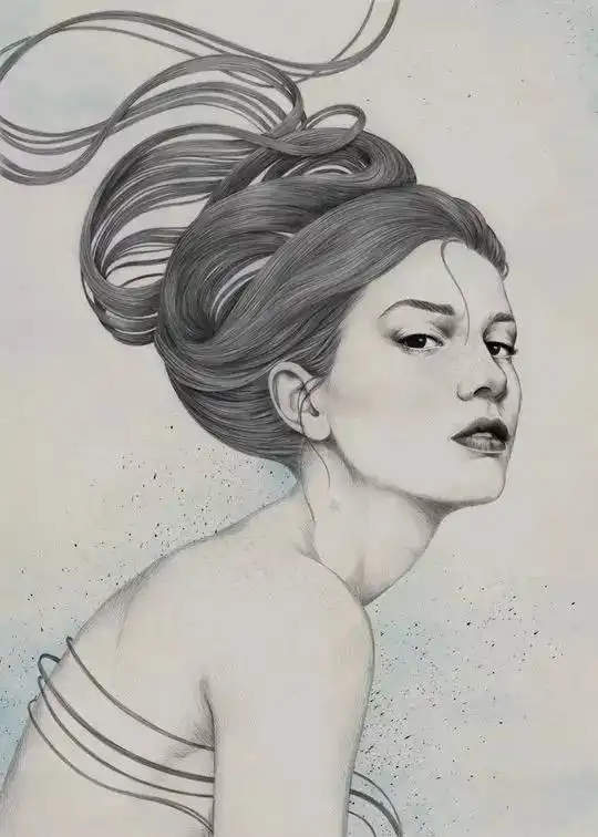 人物插画唯美系列diego