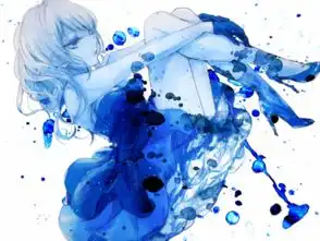 求动漫带有冰冷气质的女图片孩