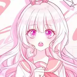 粉色少女心的动漫软妹头像吃卡通动漫头像我要个性网