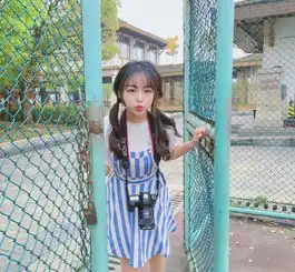 长大校花日系写真元气少女活力十足