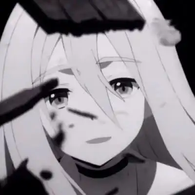 微丧vip动漫女生头像谢谢你的绝情,让我不再相信爱情