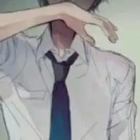 男生白衬衫领带头像微信头像图片大全