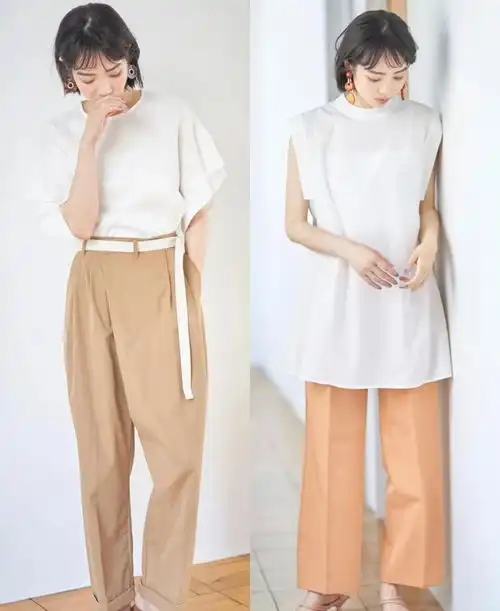 40岁的女人要穿的朴素,学会合理使用白色,花样百变还好看