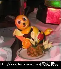 造型非常可爱的用水果制作成动物qq头像合集