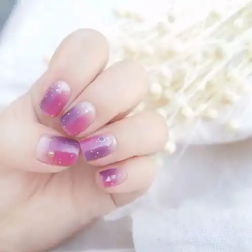 独角兽美甲,让少女心炸裂了