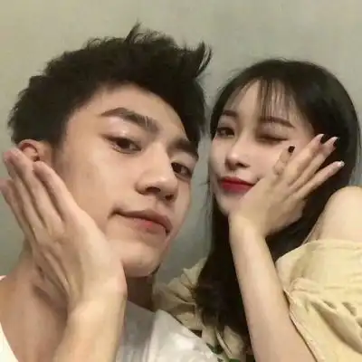 我想给你唱一辈子的情歌,唯美真人情头一男一女