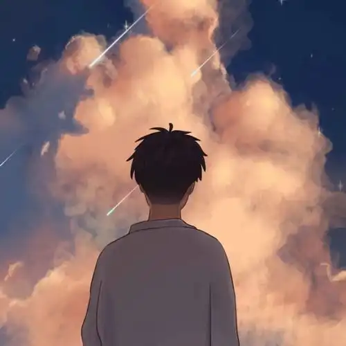 情侣头像你不来我要下雪了