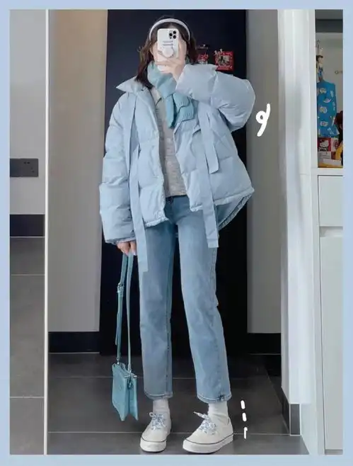 30套冬春保暖穿搭,照着穿不露腿也好看