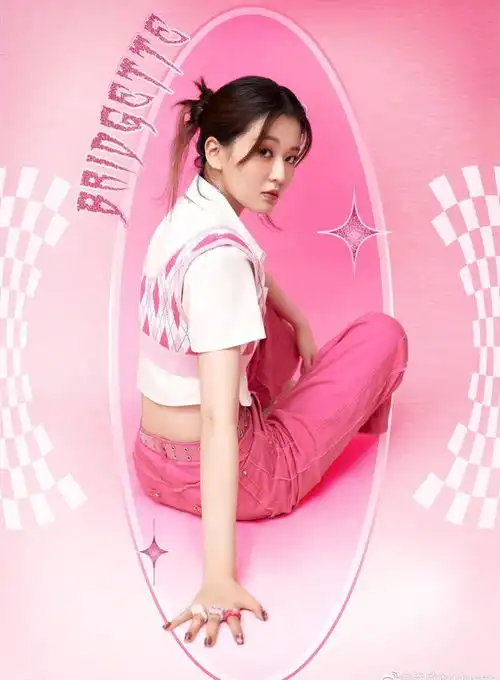 乔欣美图,粉色系公主,灵动优雅,娇俏可人