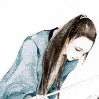 求古风情侣头像,一左一右