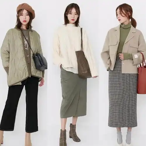 温柔的女生最养眼,试试韩系秋冬甜美气质穿搭,上班约会两不误