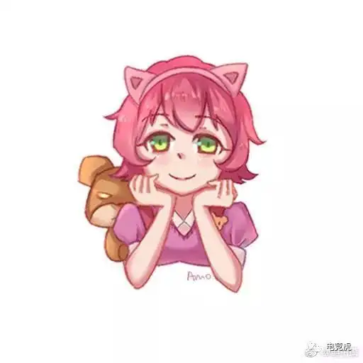 lol妹子头像你的小可爱辅助在看着你哟