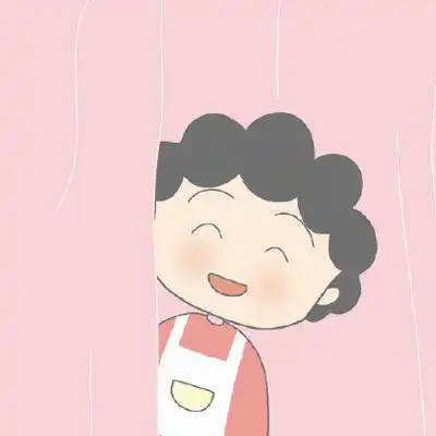 搞笑头像卡通情侣小丸子