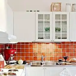 北欧风格公寓简洁白色经济型80平米玄关衣柜安装图效果图