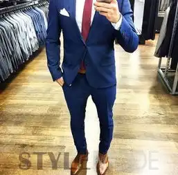 质感男的西服穿搭可不只有黑色